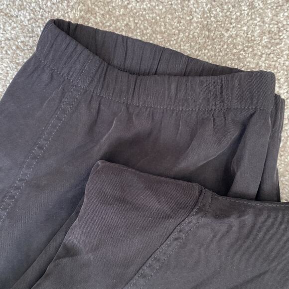 Old Navy High-Waisted Twill Jogger Pants Black Jack 4X - Picture 4 of 10
